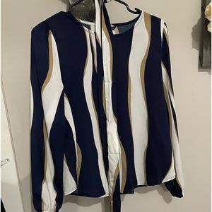 Super cute multi colored blouse!